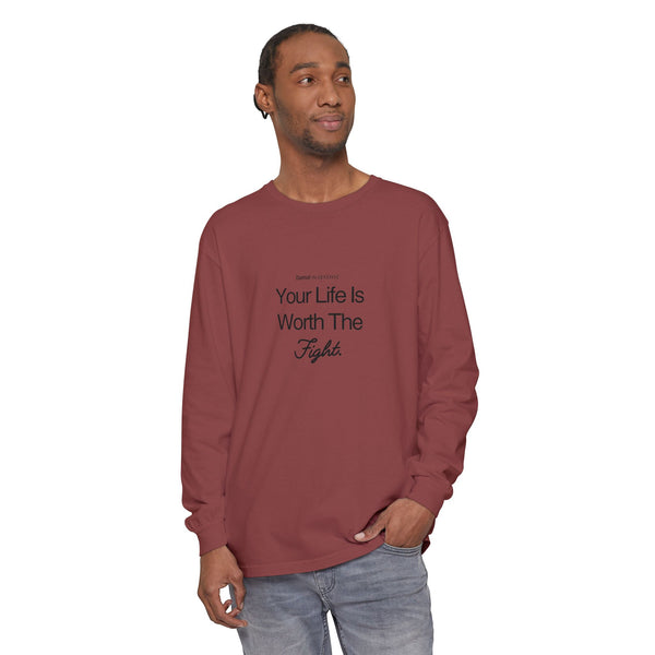 Worth The Fight Long Sleeve T-Shirt