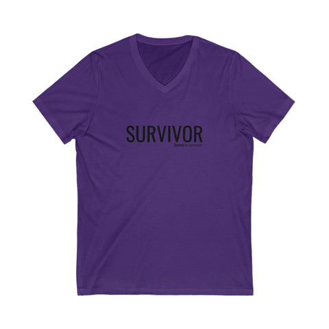 Damsel for DVA Survivor V-Neck