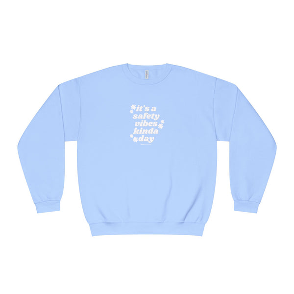 Safety Vibes Unisex NuBlend® Crewneck Sweatshirt