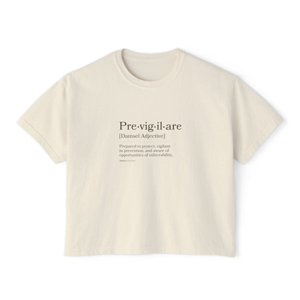 Previgilare Definition Women's Boxy Tee