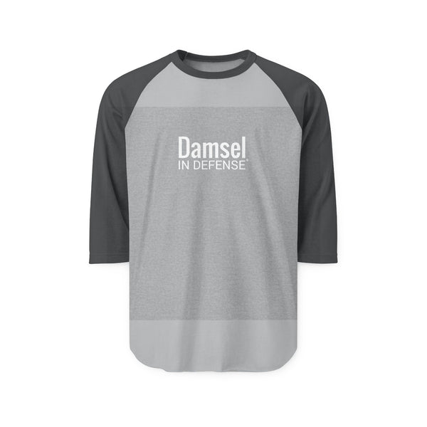 Damsel Logo Three-Quarter Sleeve Raglan Shirt