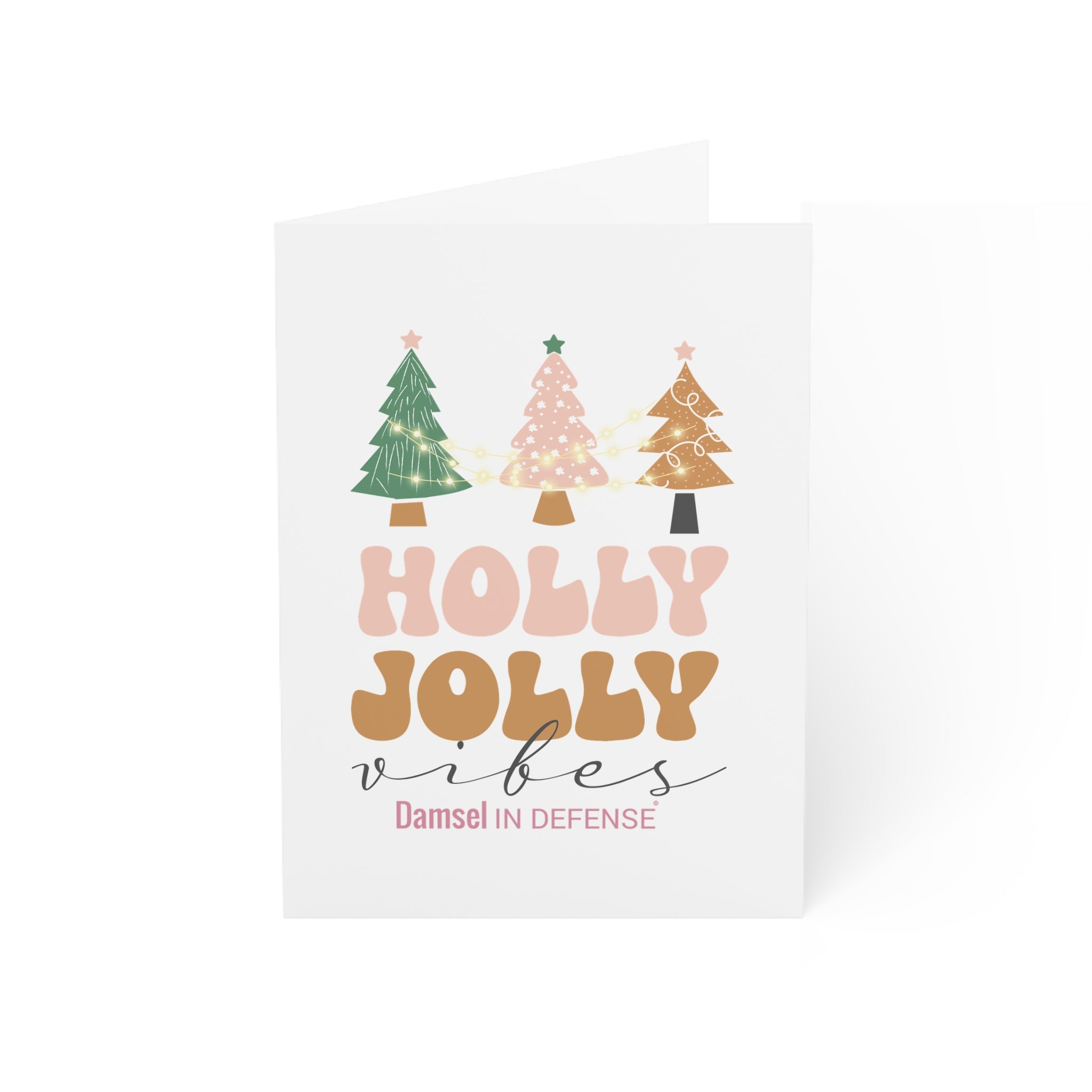 Holly Jolly Vibes Greeting Cards (10, 30, and 50pcs)