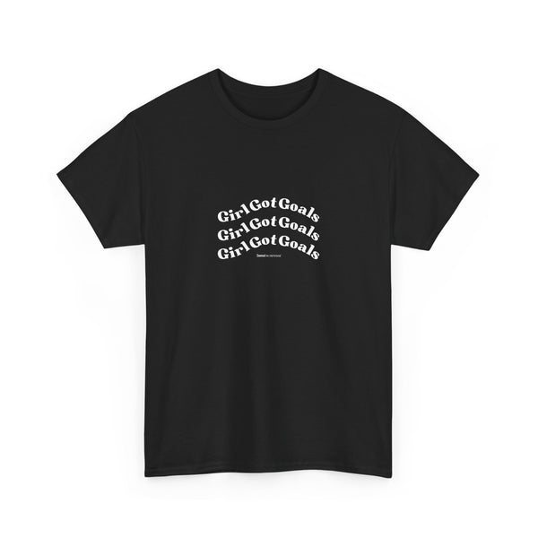 Girl Got Goals Unisex Heavy Cotton Tee