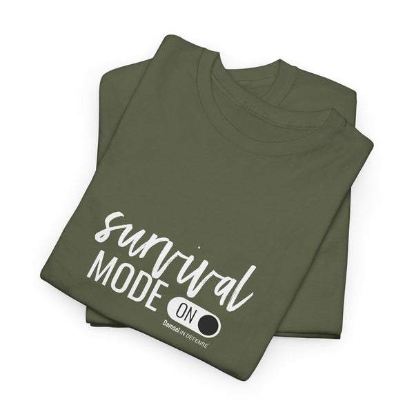 Survival Mode Unisex Heavy Cotton Tee