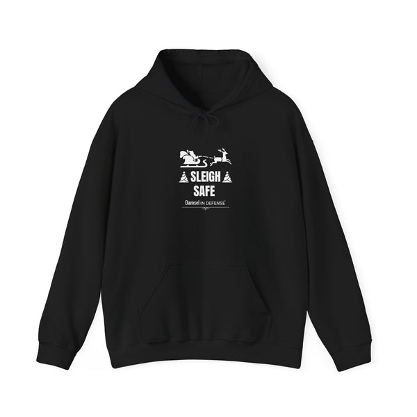 Sleigh Safe (white) Hoodie Sweatshirt