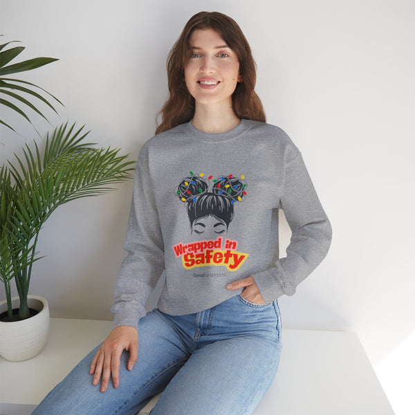 Wrapped in Safety Crewneck Sweatshirt