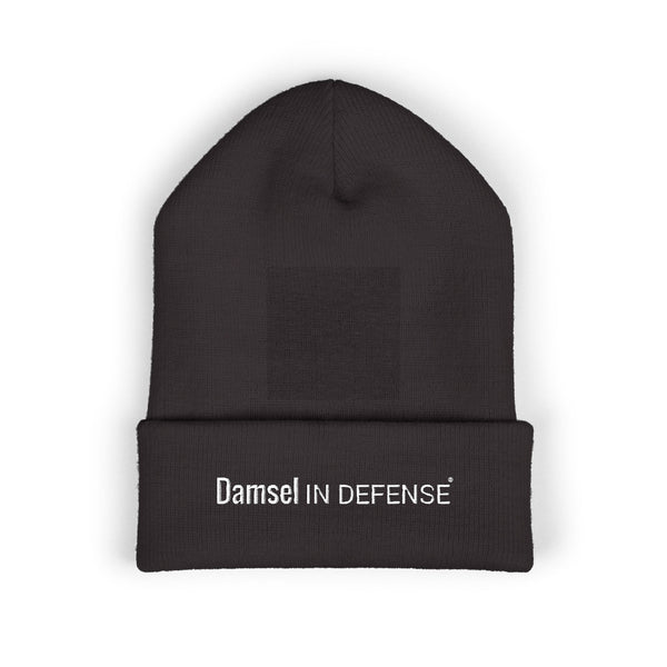 Damsel Classic Cuffed Beanie (Embroidery)