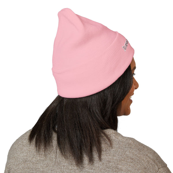 Damsel Classic Cuffed Beanie (Embroidery)