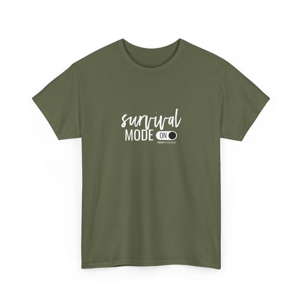 Survival Mode Unisex Heavy Cotton Tee