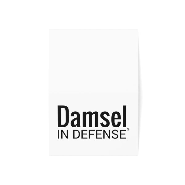 Damsel Logo Greeting Cards (10, 30, and 50pcs)