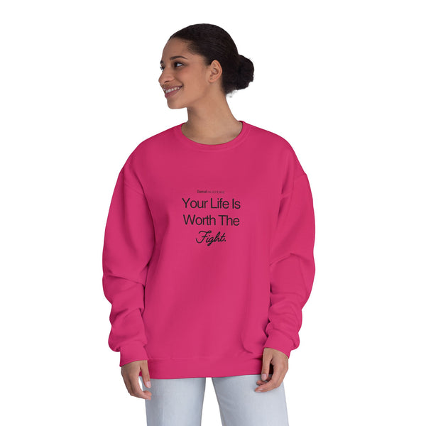 Worth The Fight Unisex NuBlend® Crewneck Sweatshirt