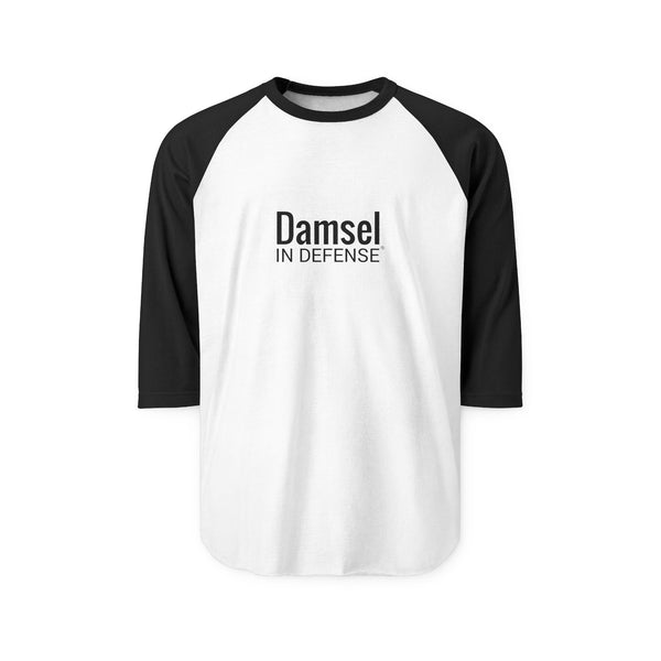 Damsel Logo Three-Quarter Sleeve Raglan Shirt