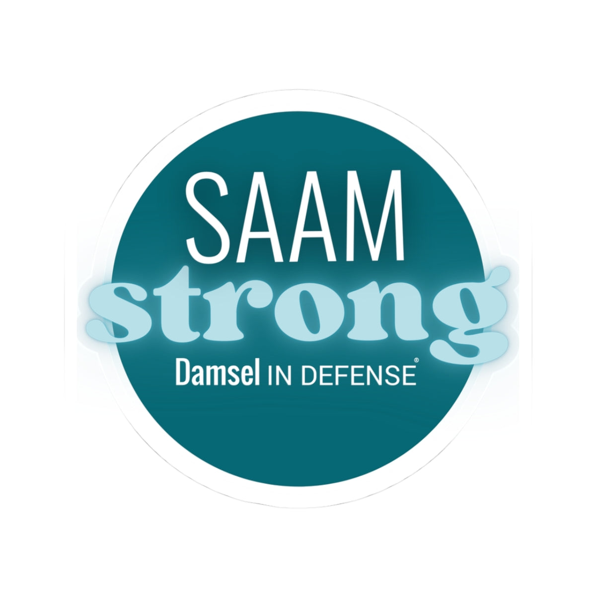 SAAM Strong Kiss-Cut Sticker