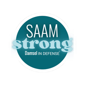 SAAM Strong Kiss-Cut Sticker
