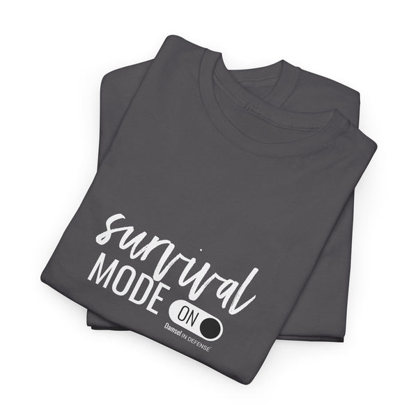Survival Mode Unisex Heavy Cotton Tee