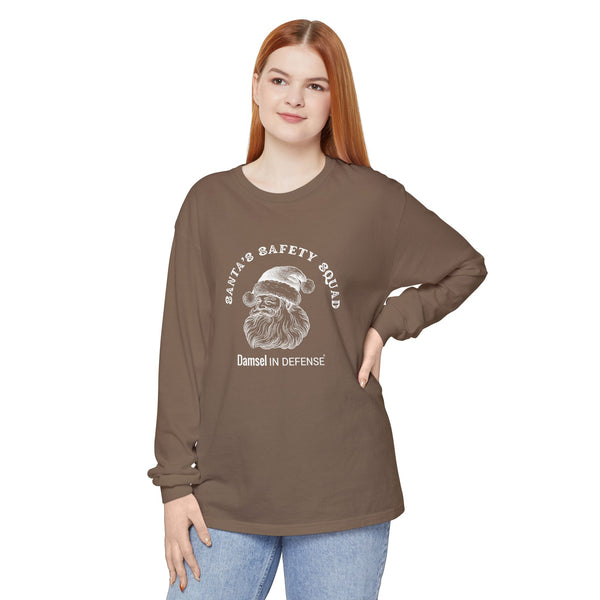Santa's Safety Squad (white) Long Sleeve T-Shirt