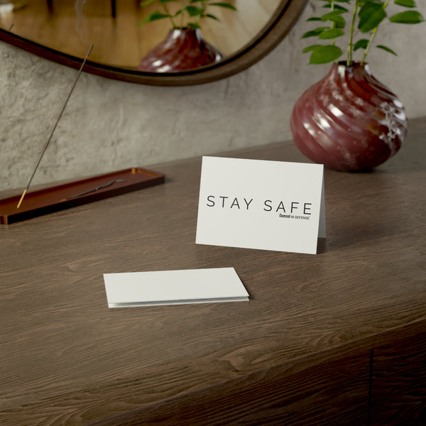 Stay Safe Greeting Cards (10, 30, and 50pcs)