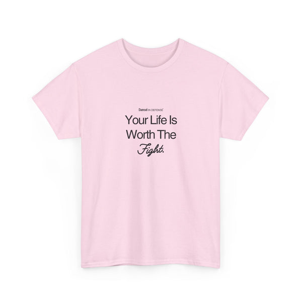 Worth The Fight Unisex Heavy Cotton Tee