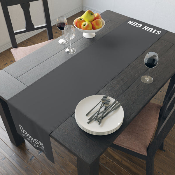 Table Runner Stun Gun Grey