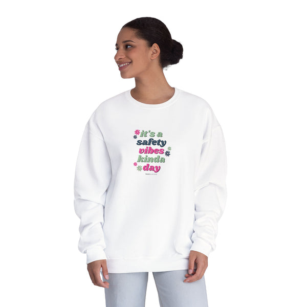 Safety Vibes Unisex NuBlend® Crewneck Sweatshirt