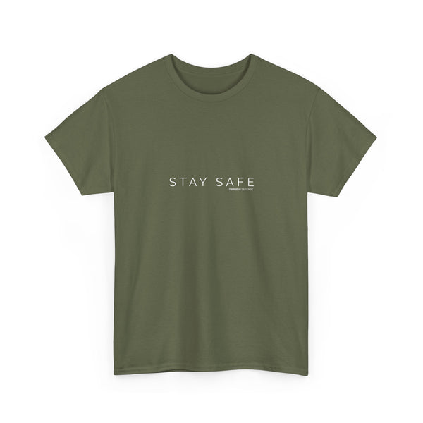 Stay Safe Unisex Heavy Cotton Tee