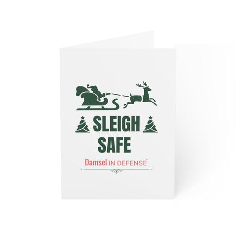 Sleigh Safe Greeting Cards (10, 30, and 50pcs)