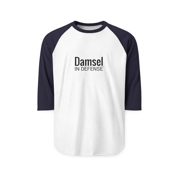 Damsel Logo Three-Quarter Sleeve Raglan Shirt