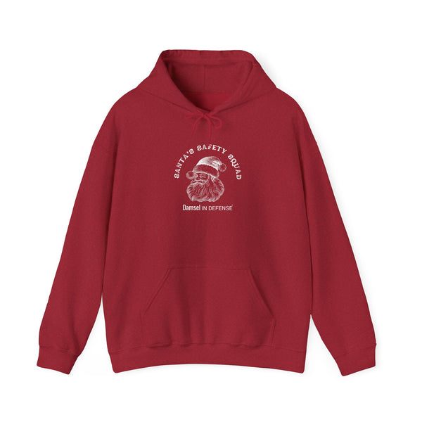 Santa's Safety Squad (white) Hoodie Sweatshirt