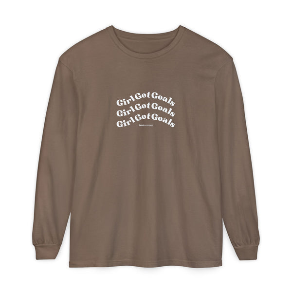 Girl Got Goals Long Sleeve T-Shirt