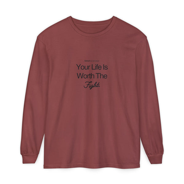 Worth The Fight Long Sleeve T-Shirt