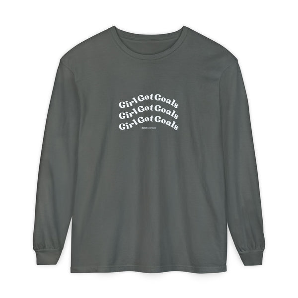 Girl Got Goals Long Sleeve T-Shirt