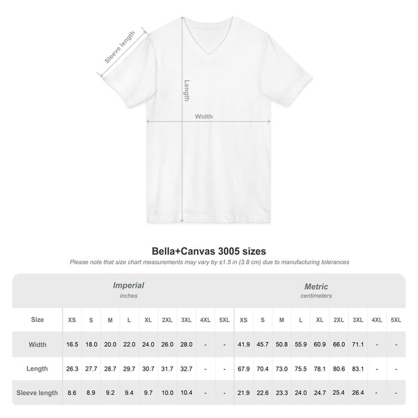 Trending Jersey Short Sleeve V-Neck Tee