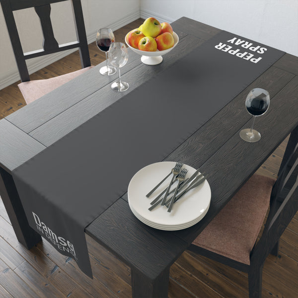 Table Runner Pepper Spray Grey