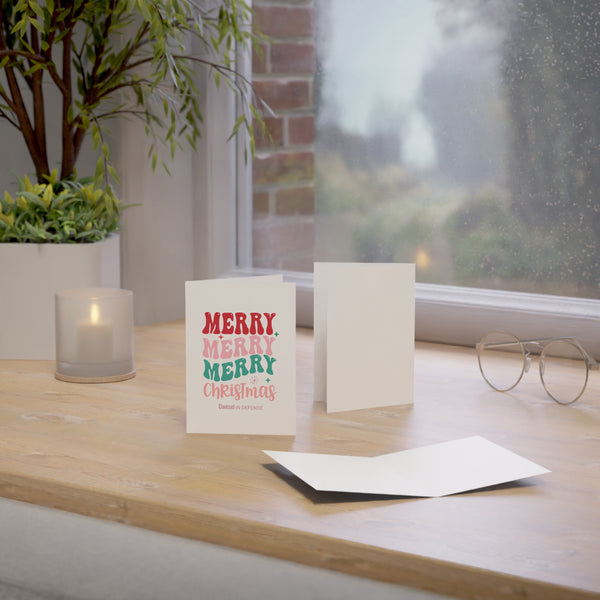 Merry Christmas Greeting Cards (10, 30, and 50pcs)