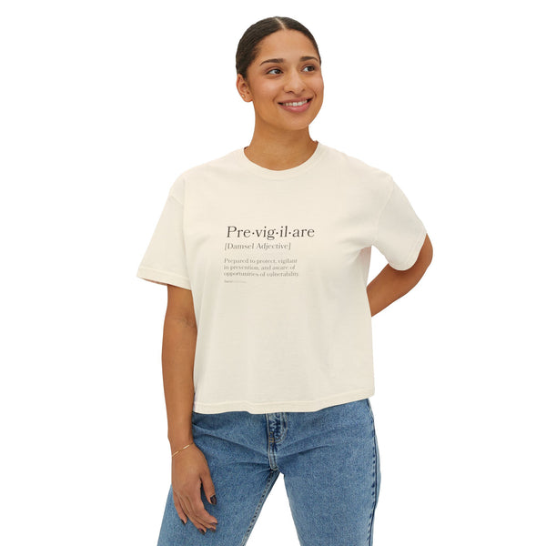 Previgilare Definition Women's Boxy Tee
