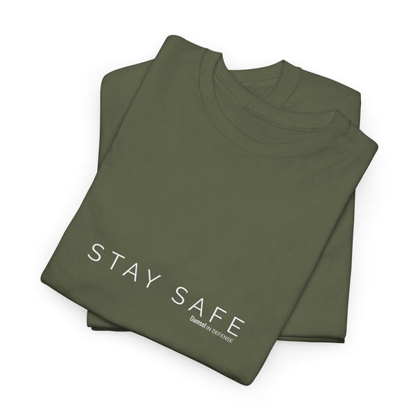 Stay Safe Unisex Heavy Cotton Tee