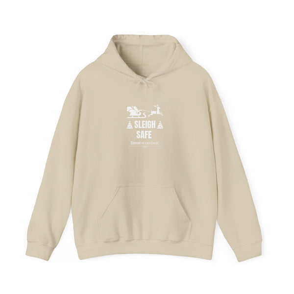 Sleigh Safe (white) Hoodie Sweatshirt