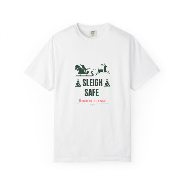 Sleigh Safe Unisex Garment-Dyed T-shirt