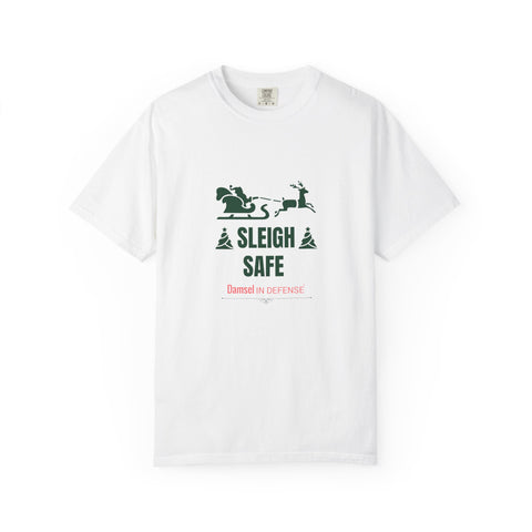 Sleigh Safe Unisex Garment-Dyed T-shirt