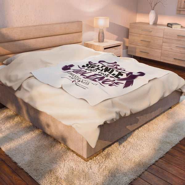 DVA Velveteen Plush Blanket