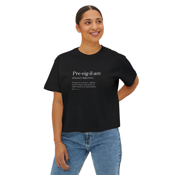Previgilare Definition Women's Boxy Tee