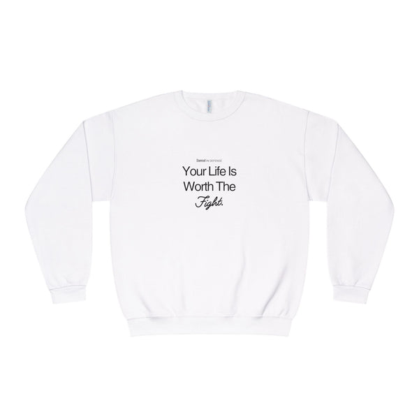 Worth The Fight Unisex NuBlend® Crewneck Sweatshirt