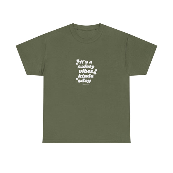 Safety Vibes Unisex Heavy Cotton Tee