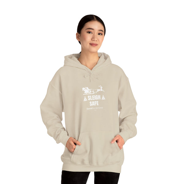 Sleigh Safe (white) Hoodie Sweatshirt