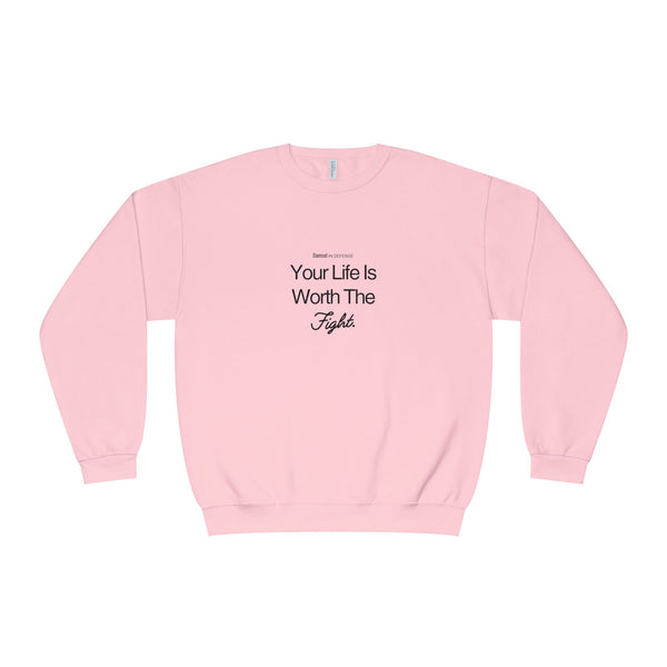 Worth The Fight Unisex NuBlend® Crewneck Sweatshirt