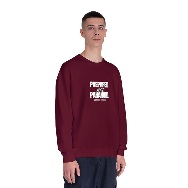 Prepared not Paranoid Unisex NuBlend® Crewneck Sweatshirt