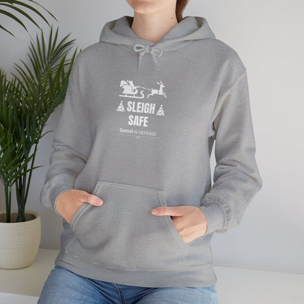 Sleigh Safe (white) Hoodie Sweatshirt