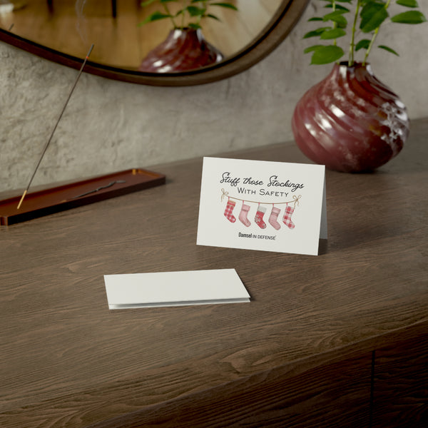 Stockings Greeting Cards (10, 30, and 50pcs)