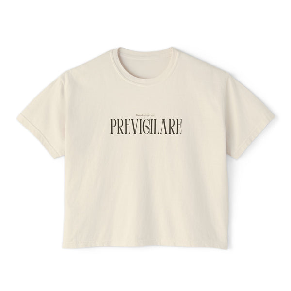 Previgilare Women's Boxy Tee