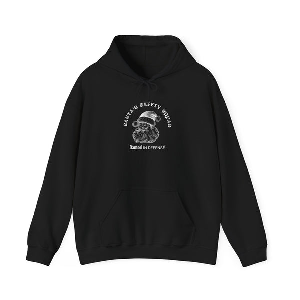 Santa's Safety Squad (white) Hoodie Sweatshirt